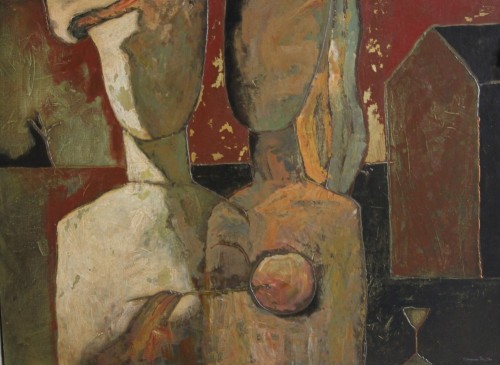 Шляпкин А.Б. 1966 Портрет. 2009. Холст, акрил